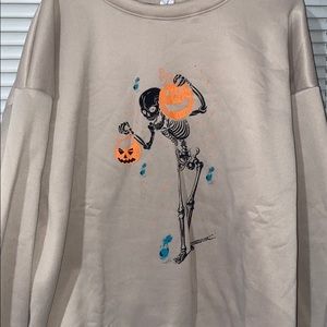 NWOT Skeleton Crewneck Sweatshirt